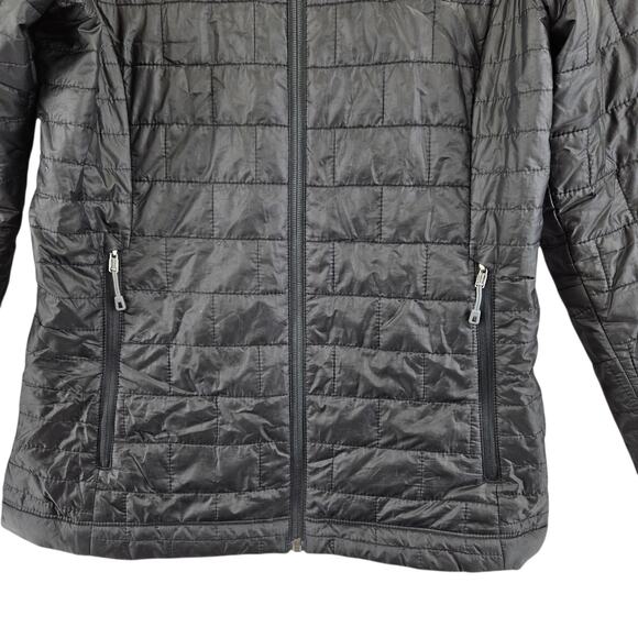 Patagonia Nano Puff Jacket Womens XS Extra Small Black Lightweight Logo Quilted - Picture 4 of 13